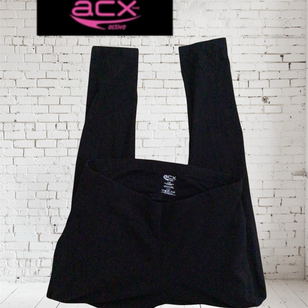 ACX Active 🐬 Jet Black Leggings